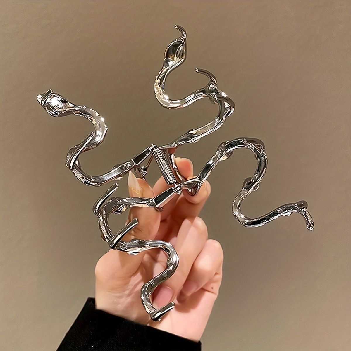 Pinza para el pelo diseño Serpiente 🐍