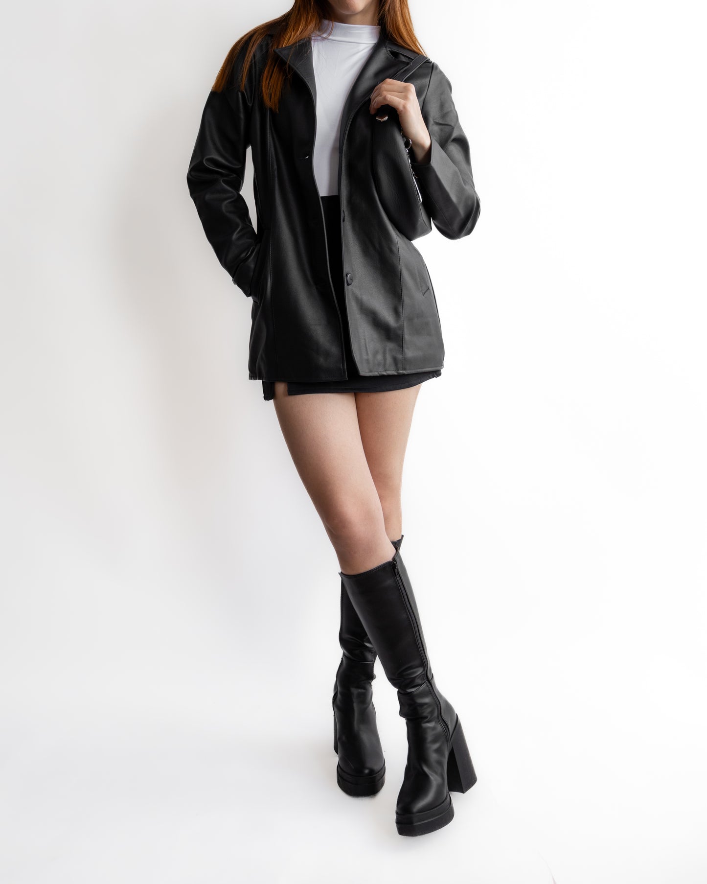 Gabardina Buffy negra