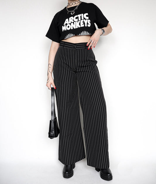 Pantalón Diva Raya Tiza negro