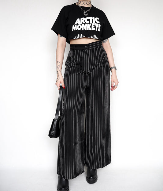 Pantalón Diva Raya Tiza negro