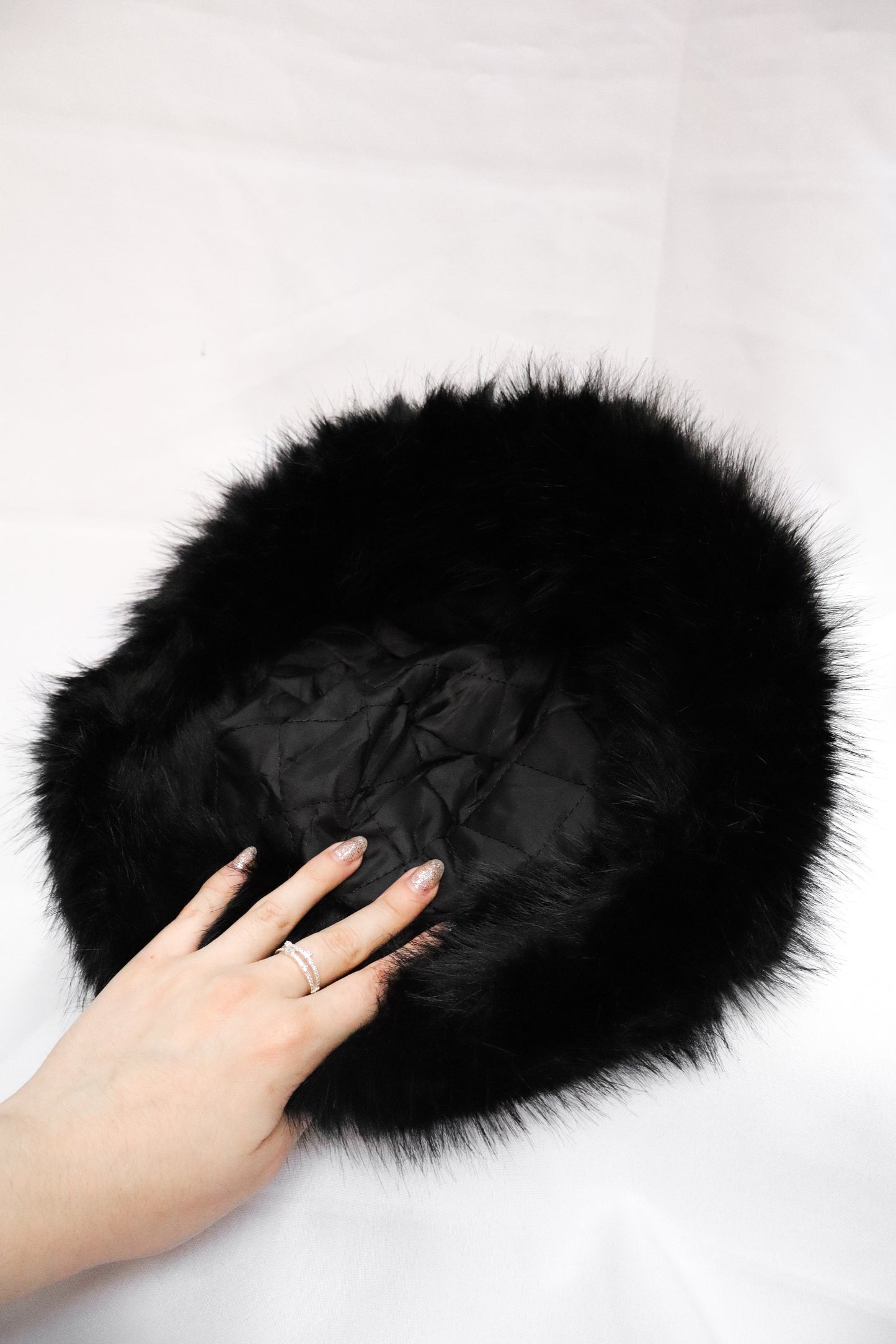 Pesquero de peluche (russian hat) negro