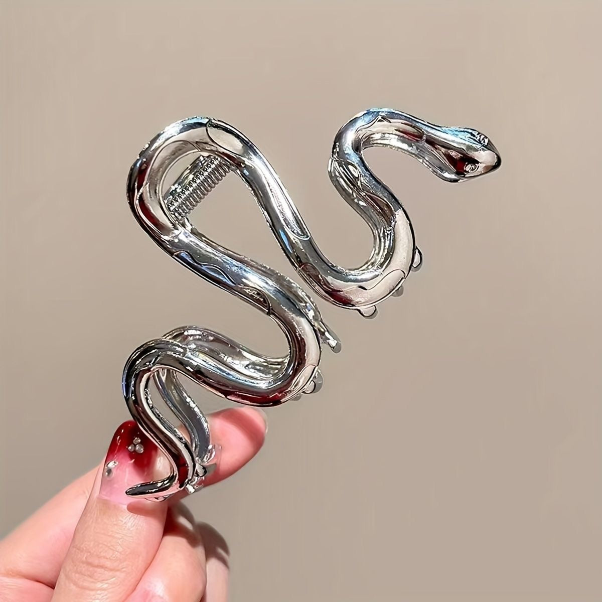 Pinza para el pelo diseño Serpiente 🐍