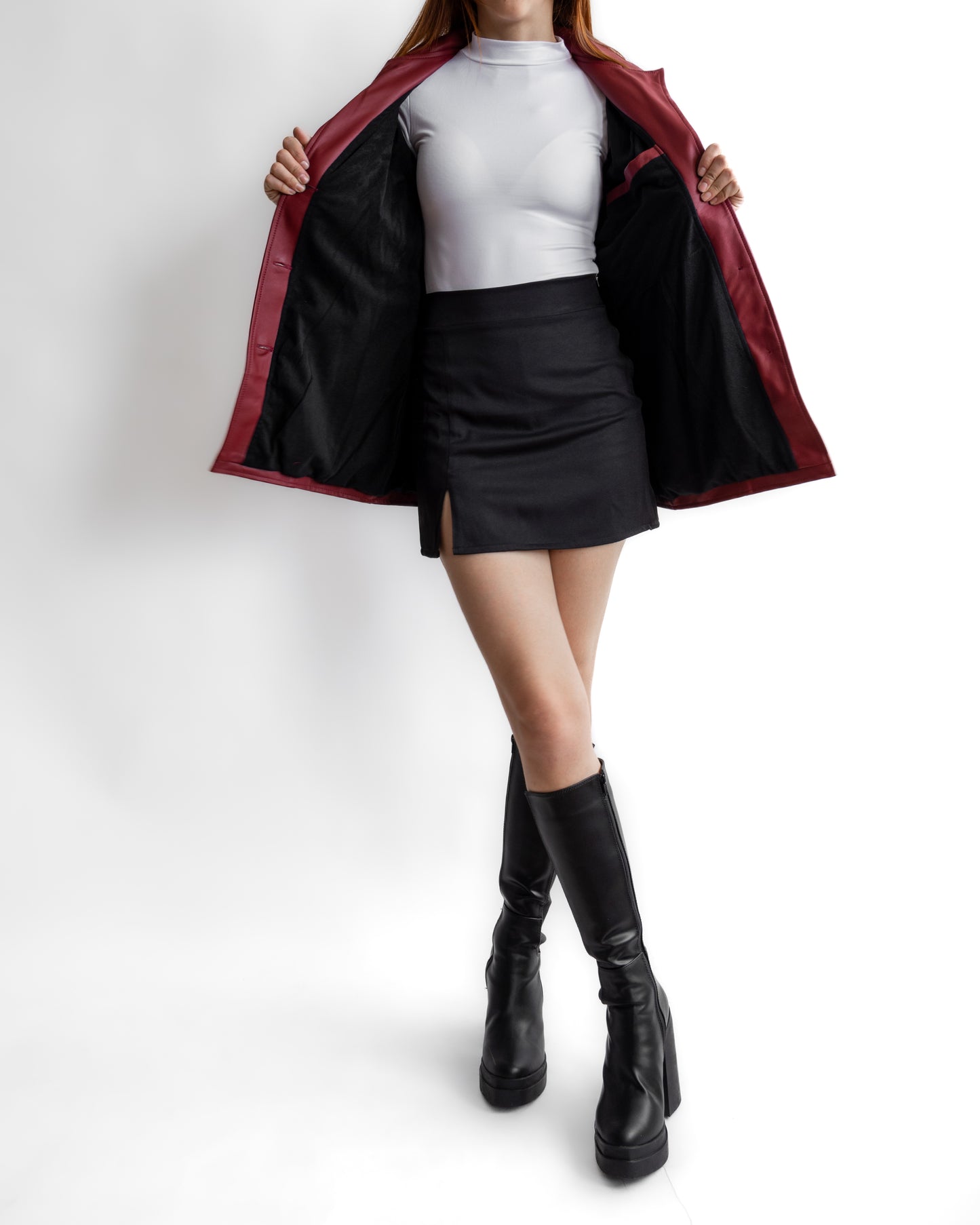 Gabardina Buffy vino