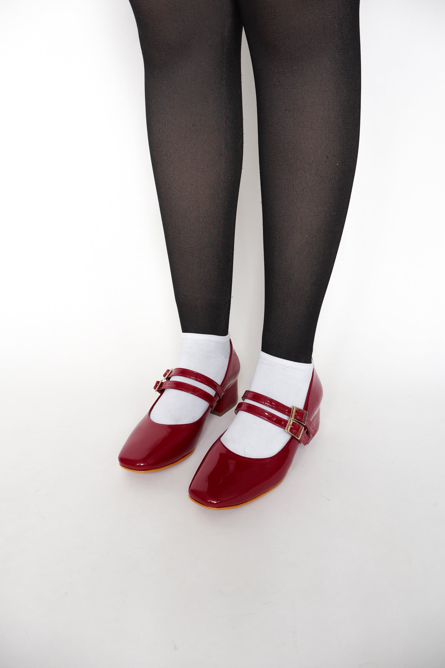 Zapatos Alexa Chung cereza