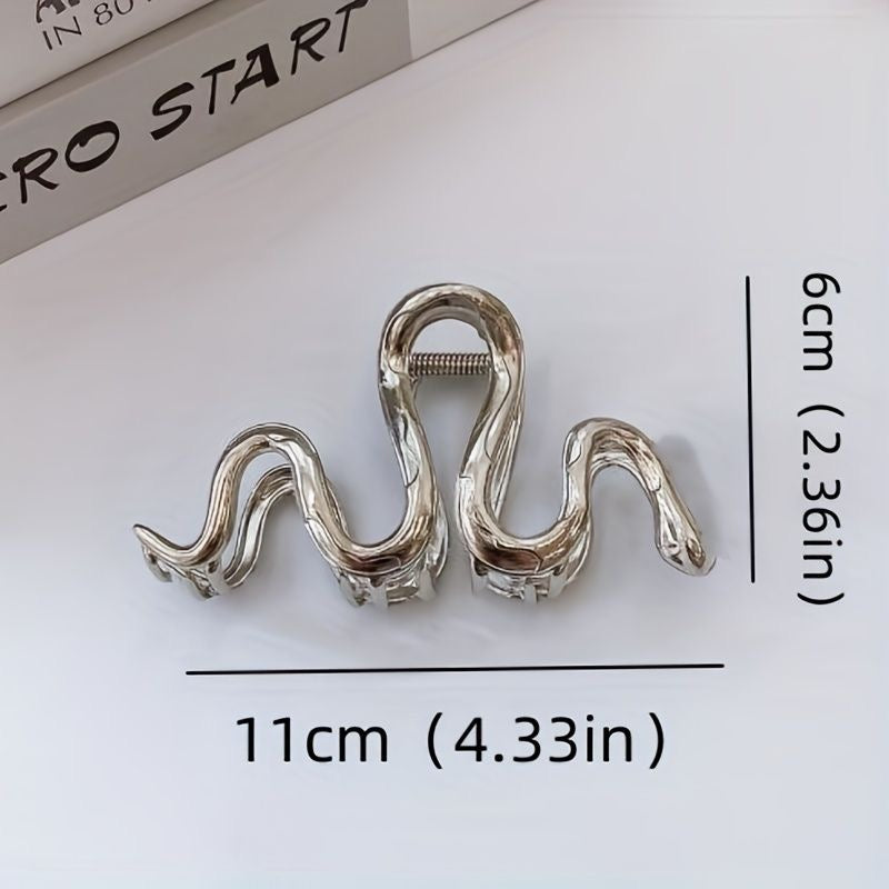 Pinza para el pelo diseño Serpiente 🐍
