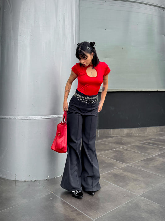 Pantalón cool girl negro