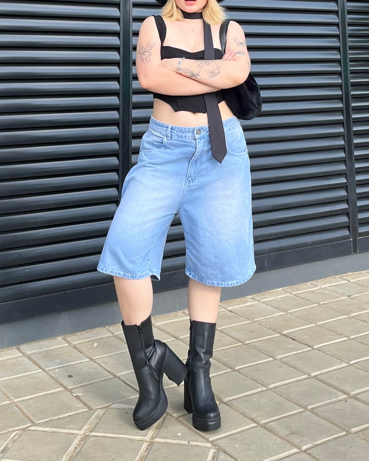 Botas Barbie altas negras