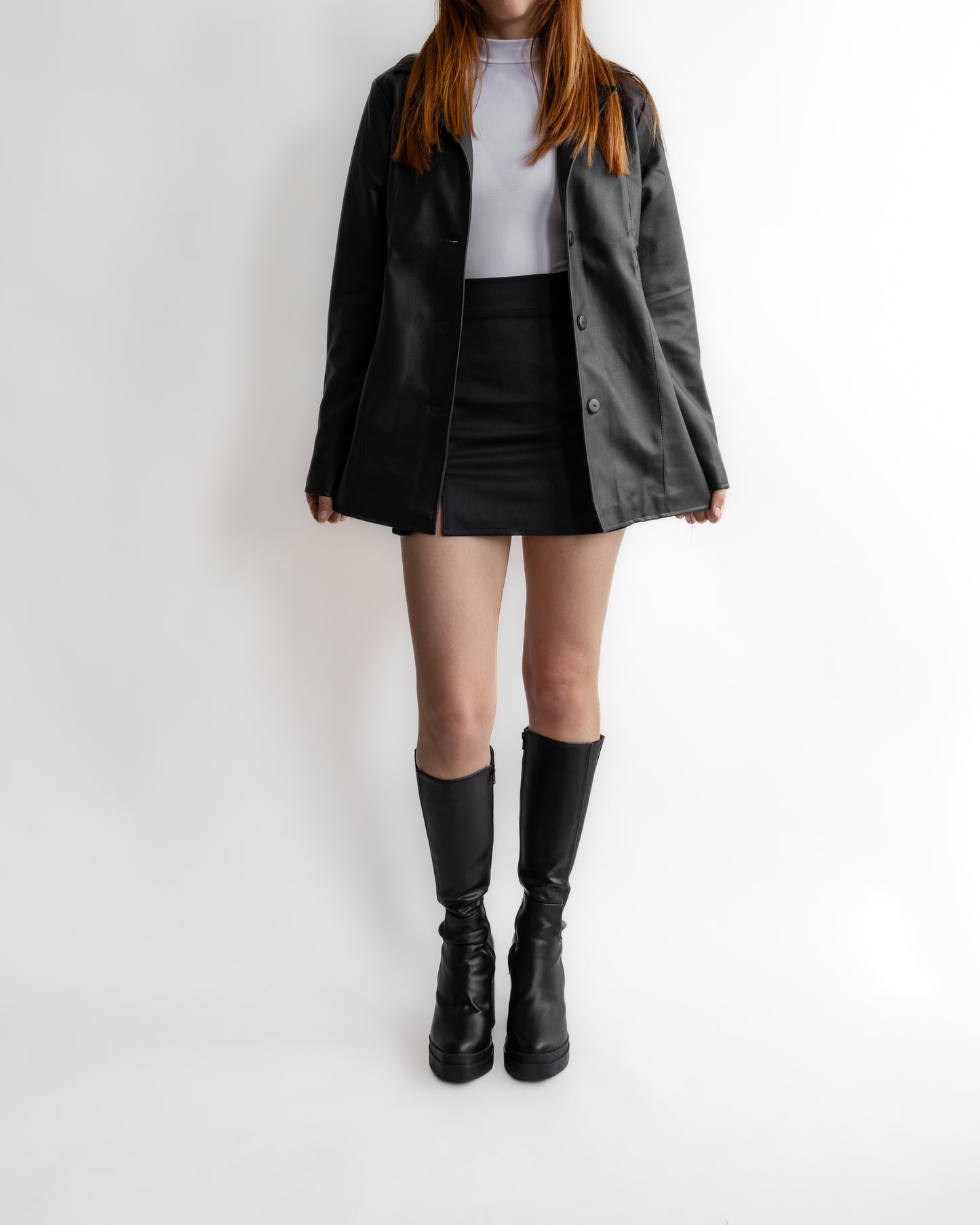 Gabardina Buffy negra