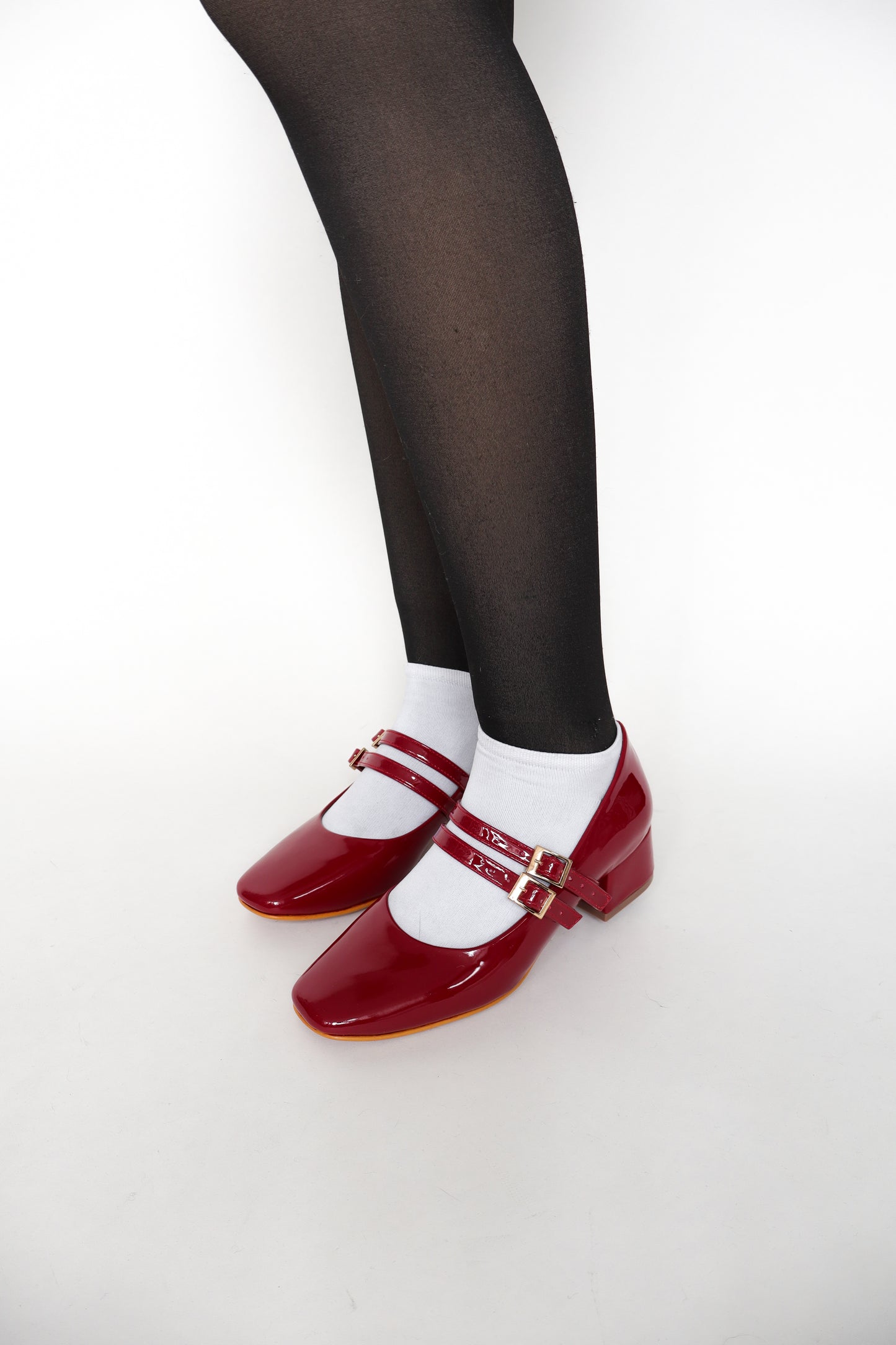 Zapatos Alexa Chung cereza