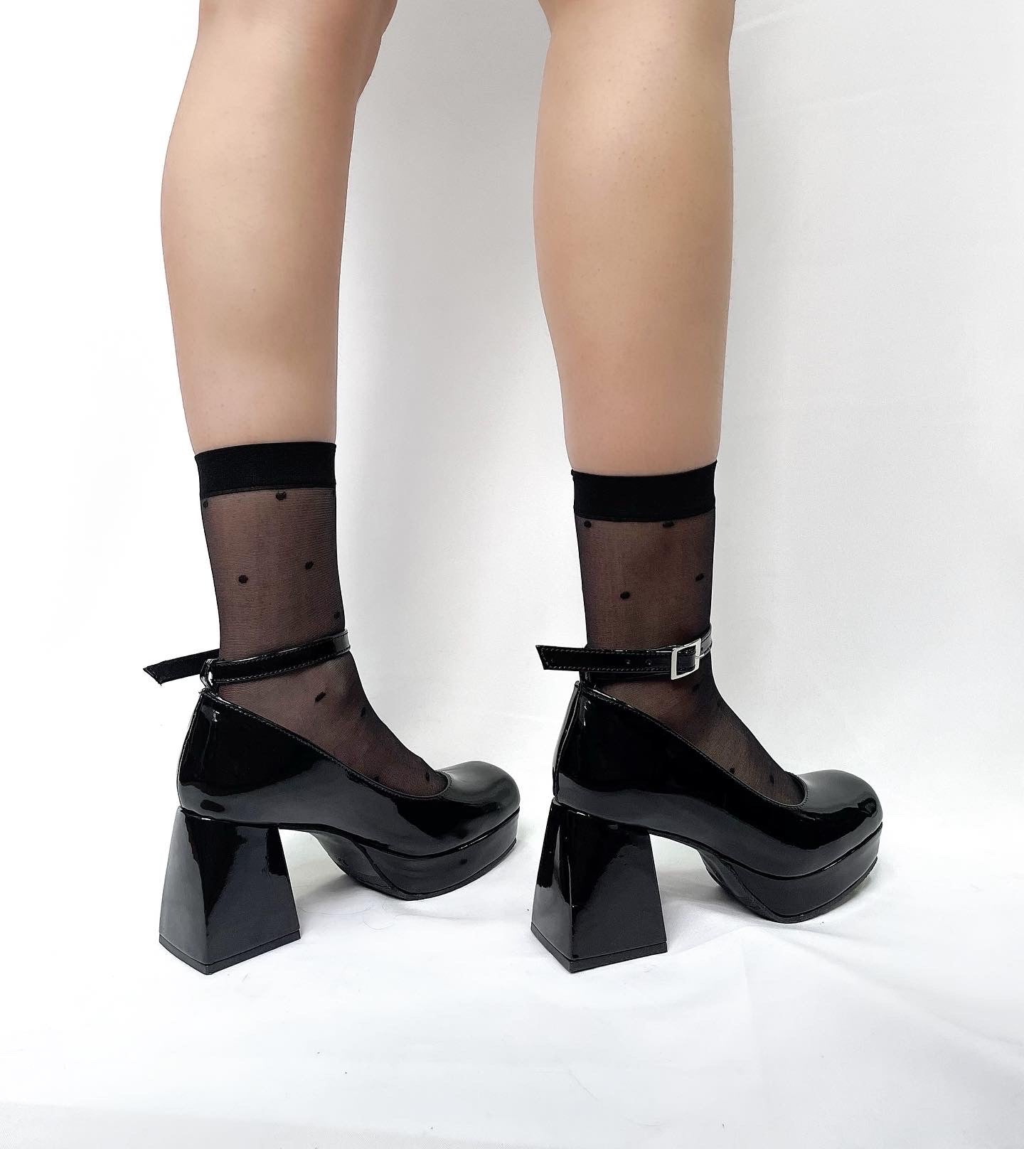 Zapatos Mary Jane negros