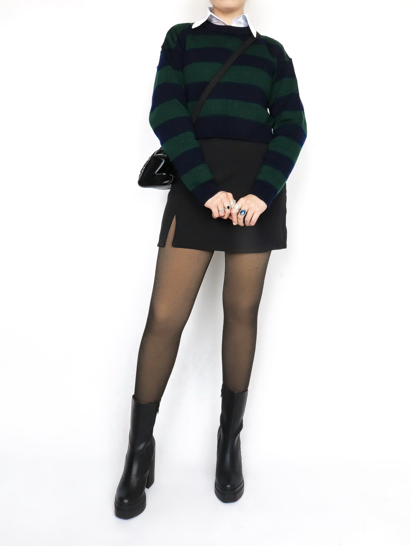 Saco Freddy corto Verde&Azul