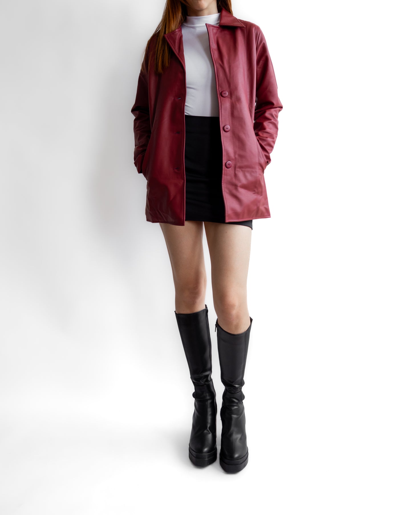 Gabardina Buffy vino