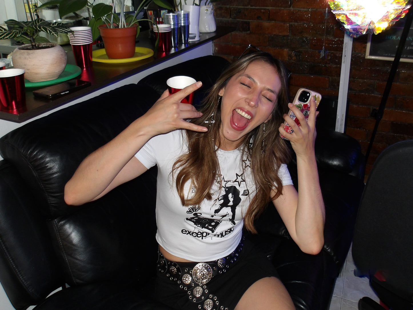 Baby tee 'all love is premature'