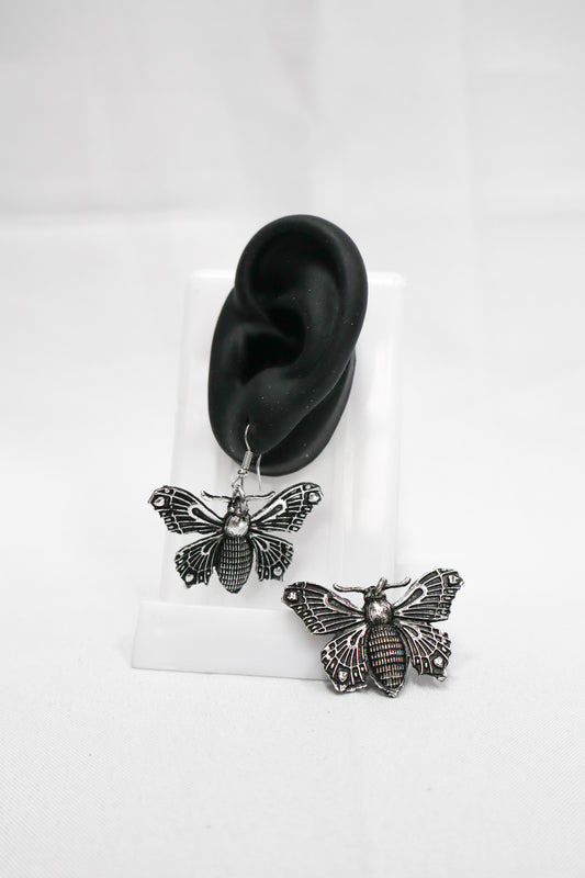 Aretes de mariposa