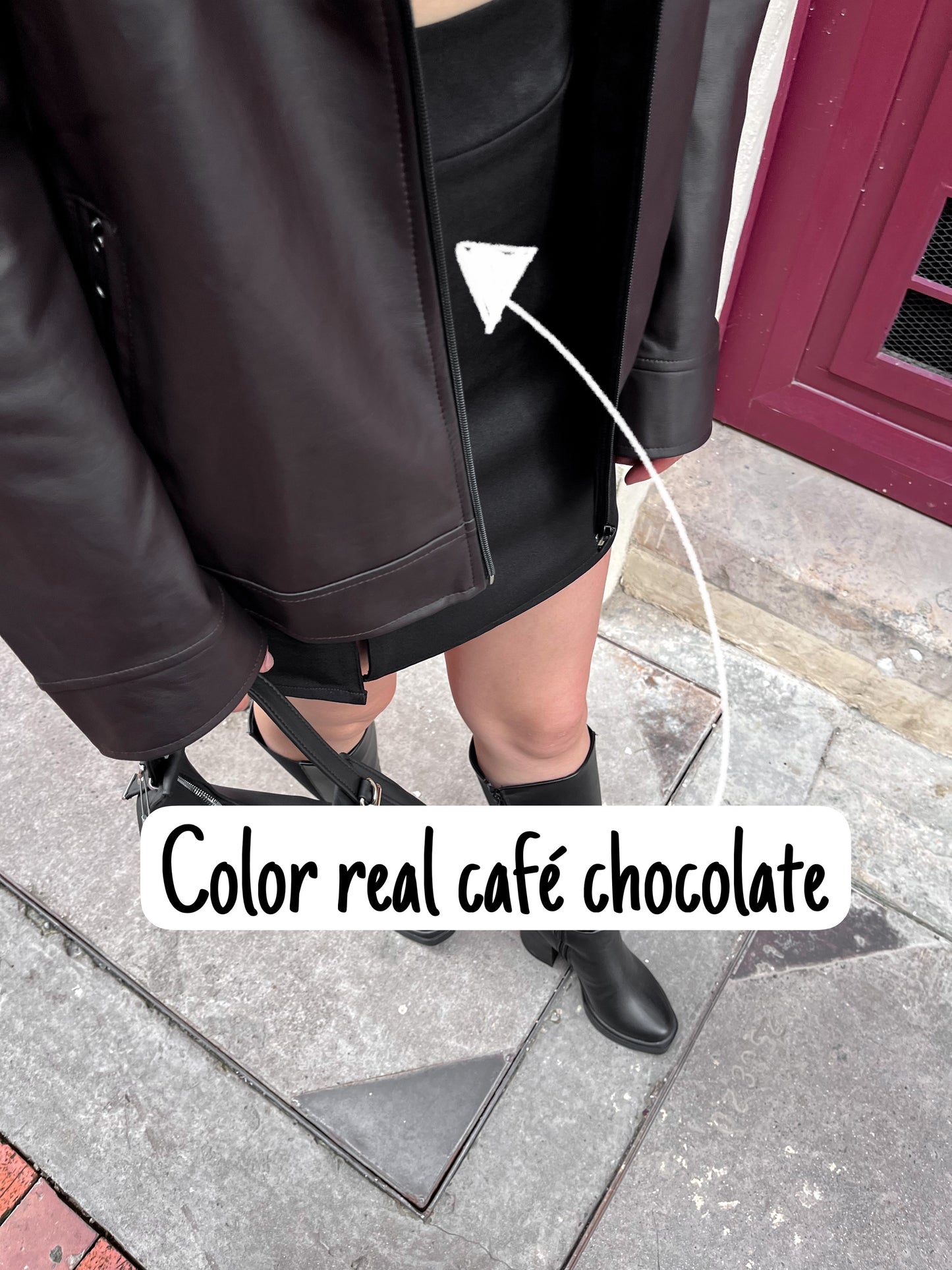 Chaqueta vintage bby Chocolate