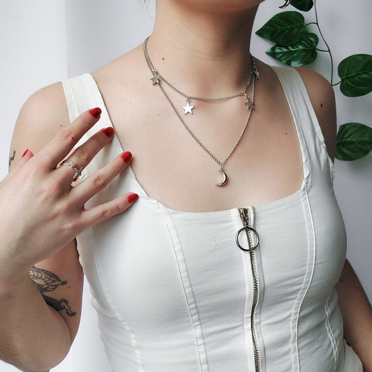 Set de luna y estrellas