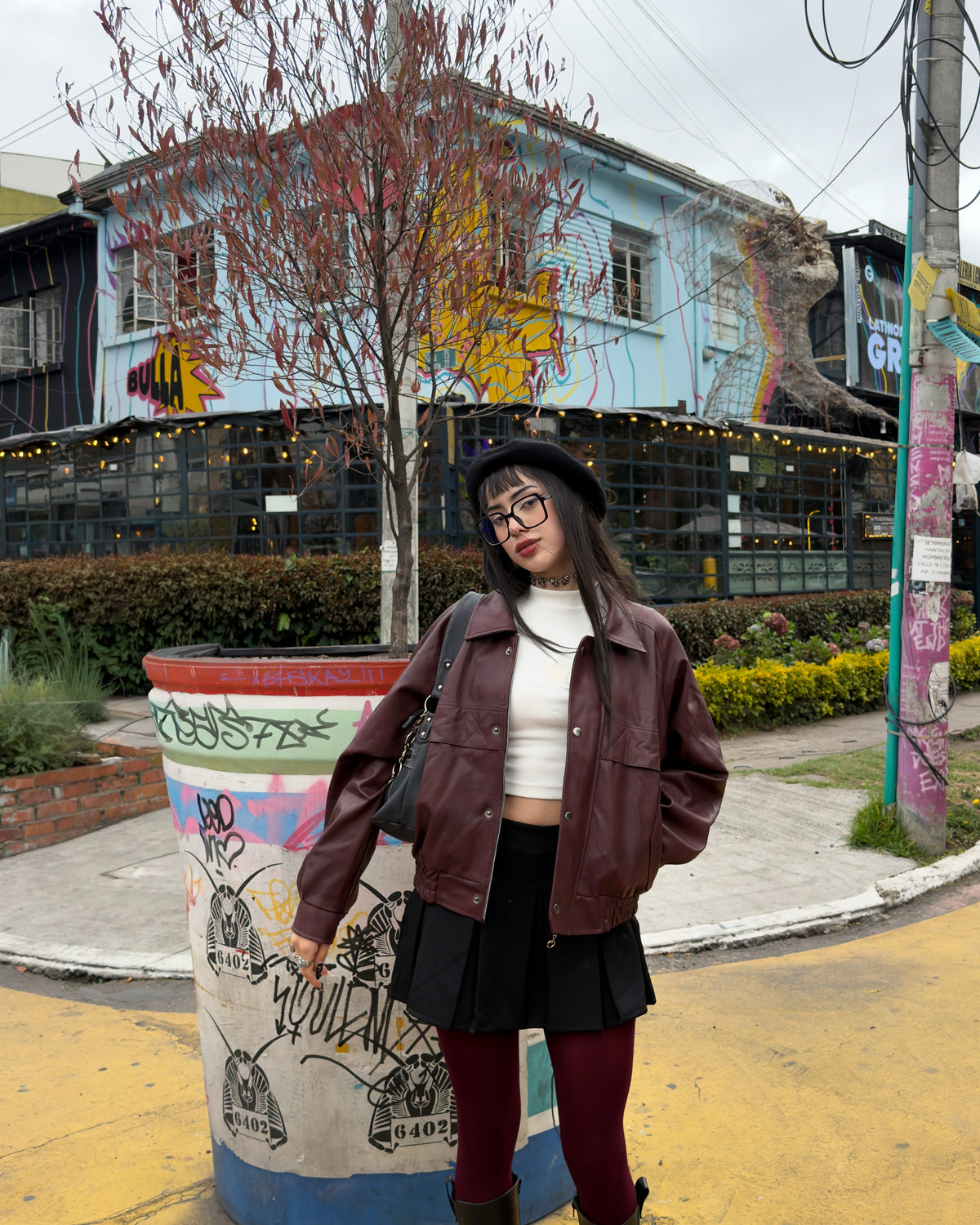 Chaqueta 'chike del centro'<𝟑 vino