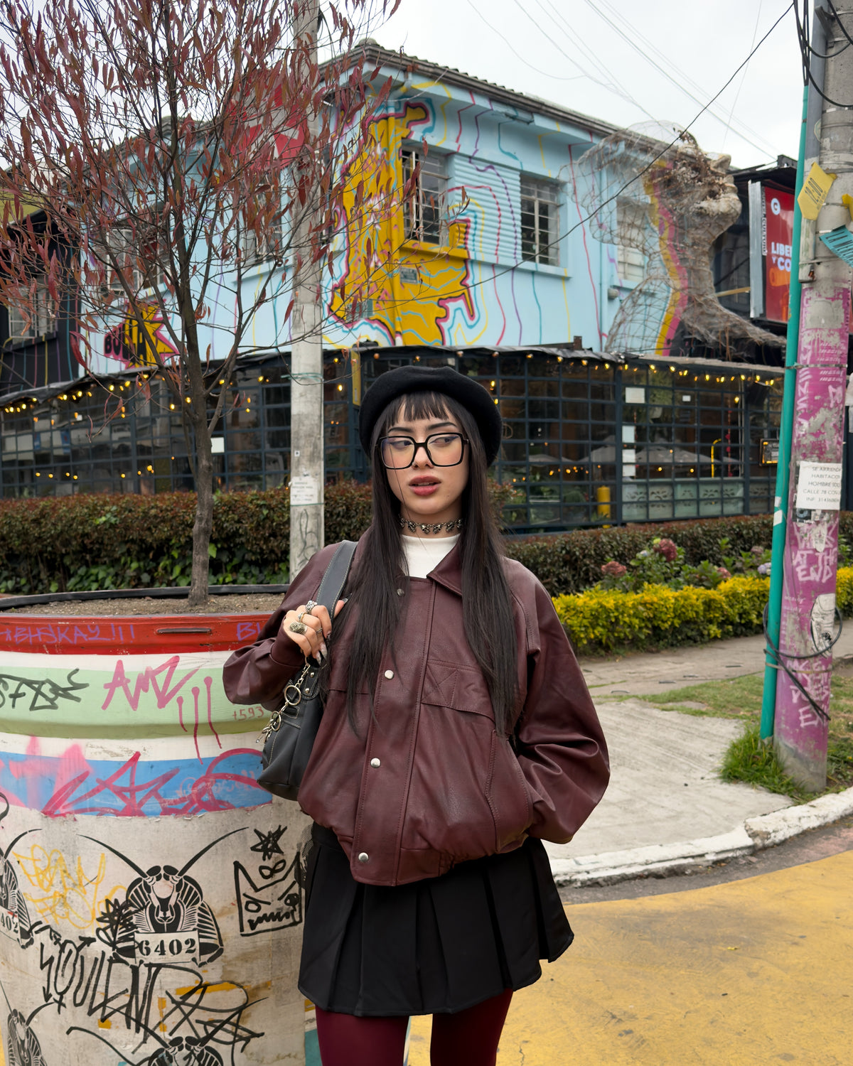 Chaqueta 'chike del centro'<𝟑 vino