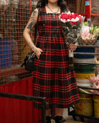 Vestido Tessa de cuadros R&N