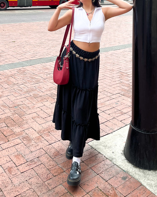 Falda Witchy ✨ negra