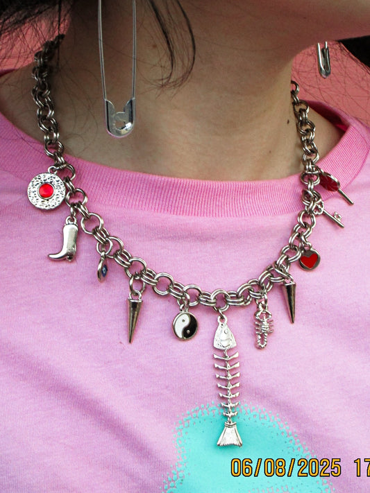 Collar de charms INTENSO colorido