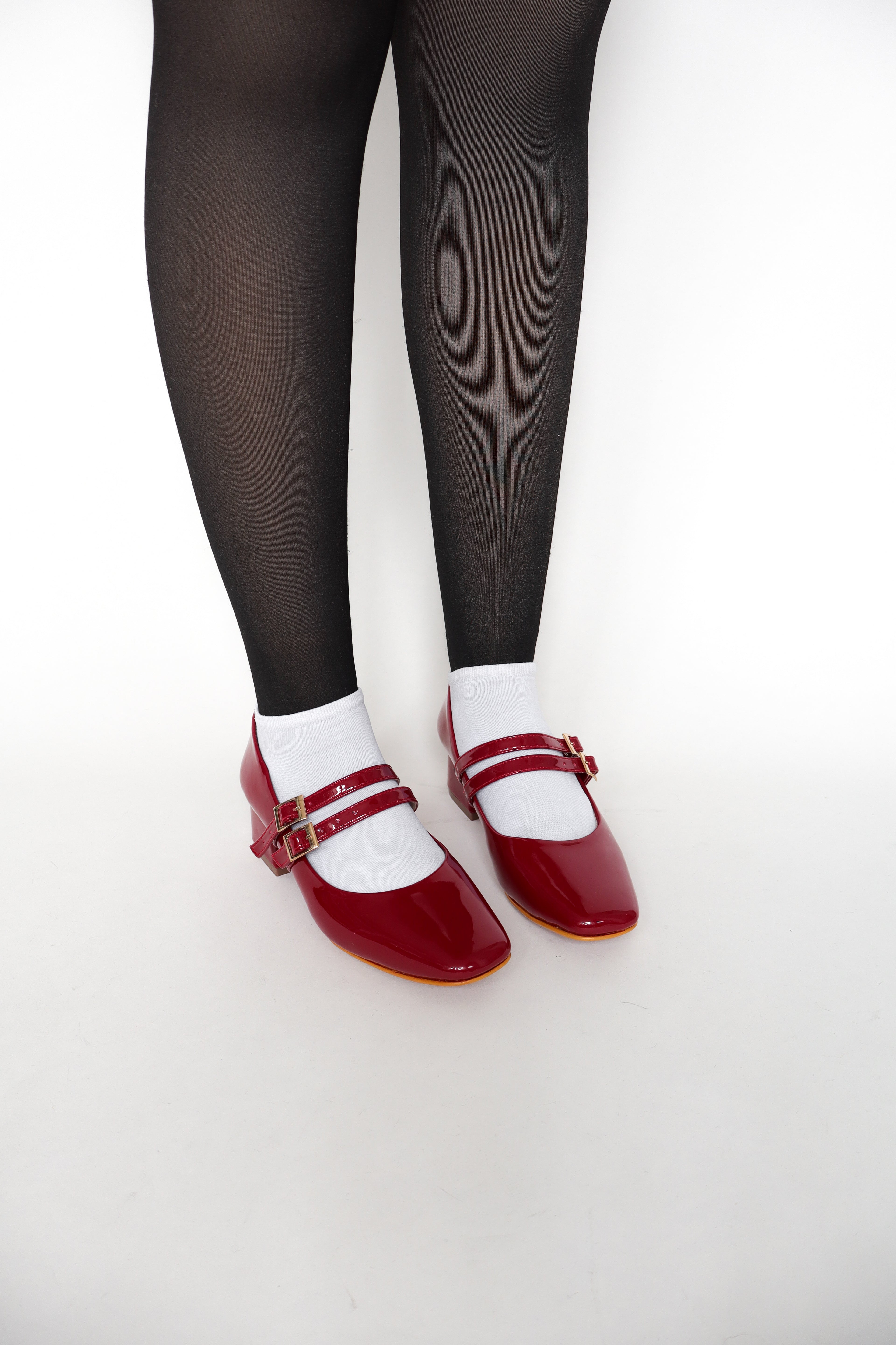 Zapatos Alexa Chung cereza