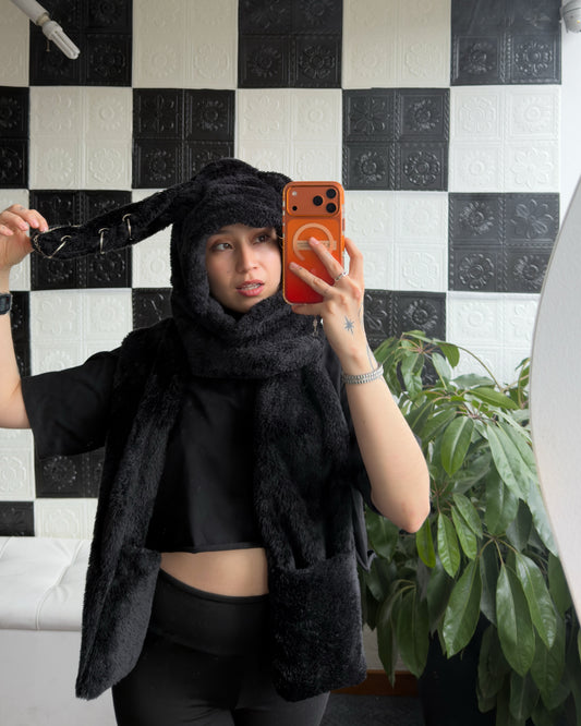 Conejito punk (bufanda/gorro)🐰⭐️