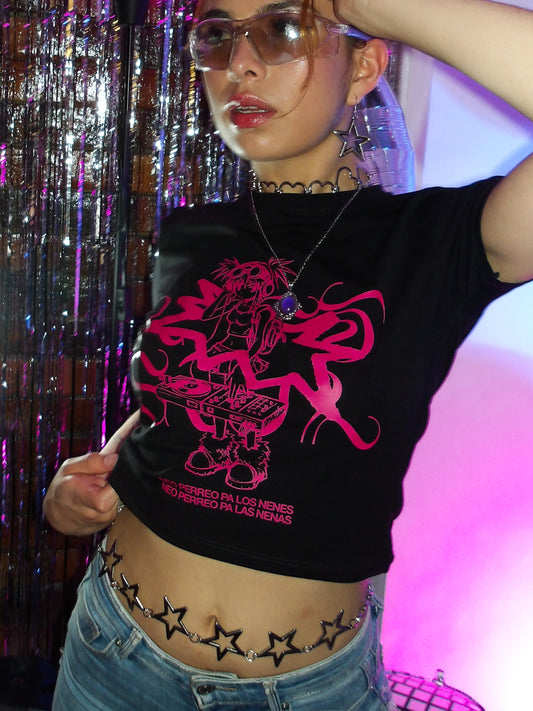 Baby tee 'neo perreo'