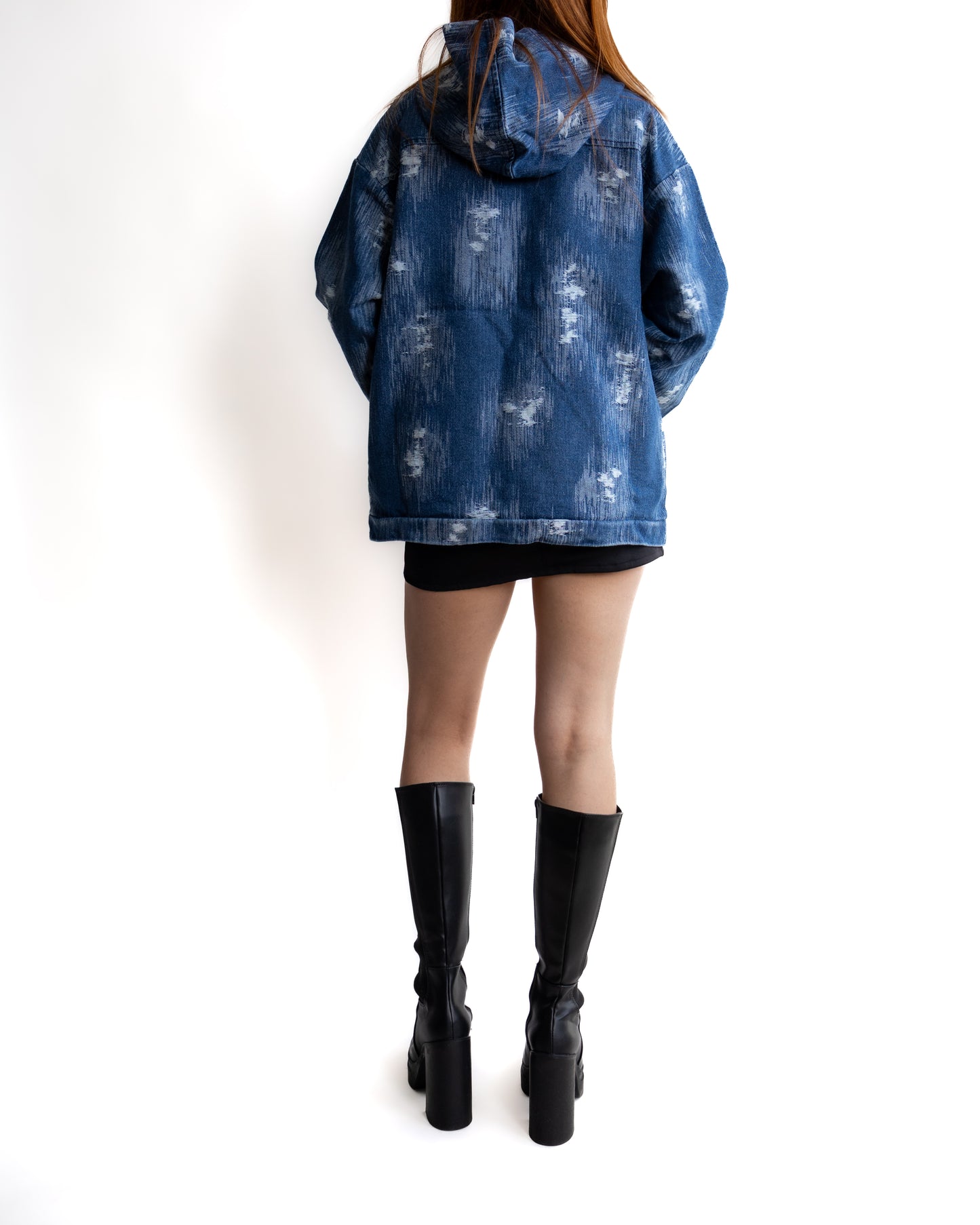 Hoodie HARD denim azul ⭑ EDICIÓN LIMITADA ⭑