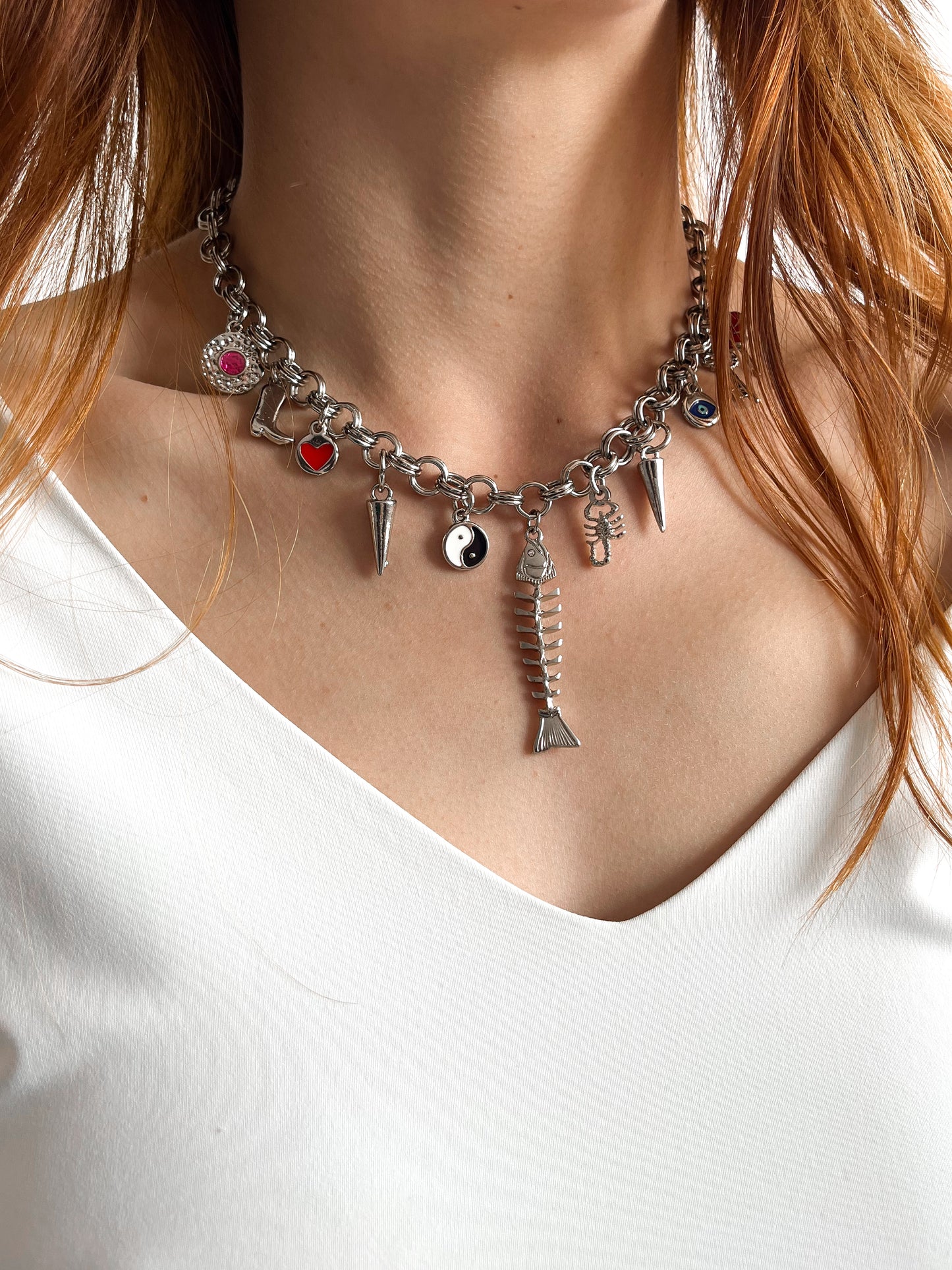 Collar de charms INTENSO colorido