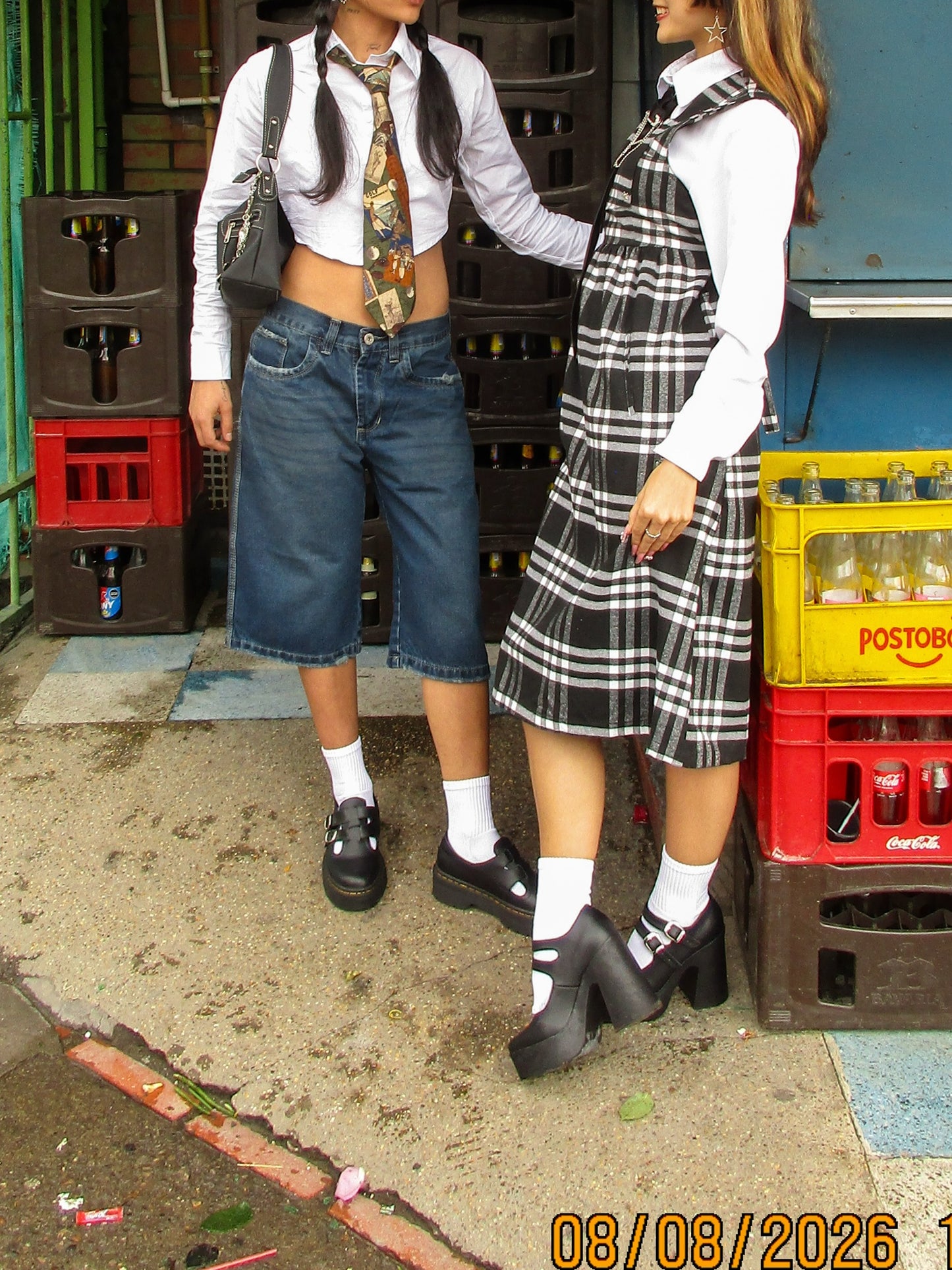 Jorts Cool Dad oscuros (bermudas)