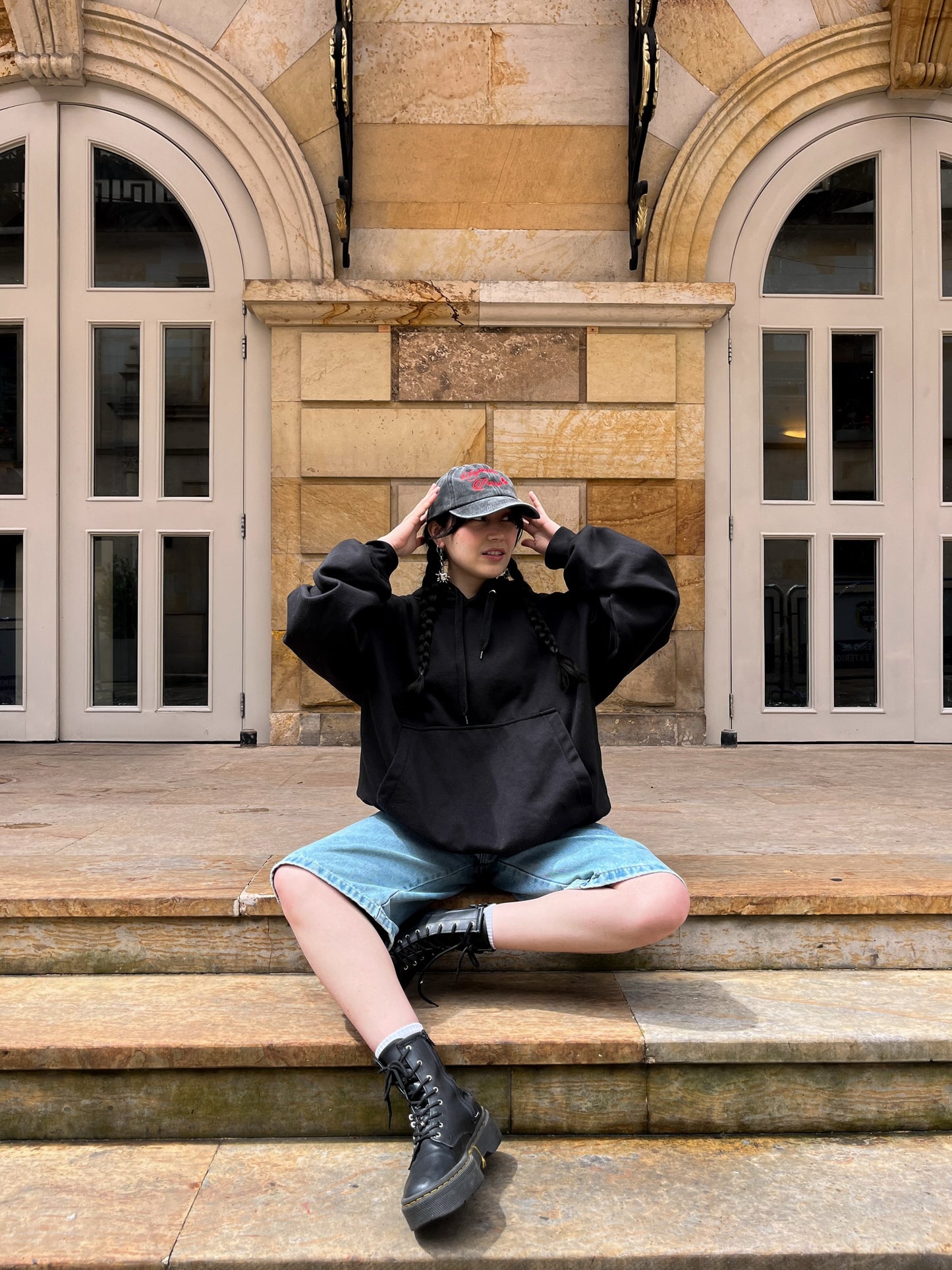 Gorra Supérame P*rra 💋 acid wash