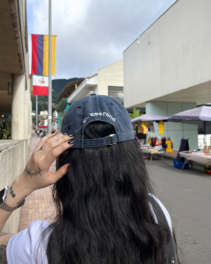 Gorra en las nubes ☁️ azul acid wash