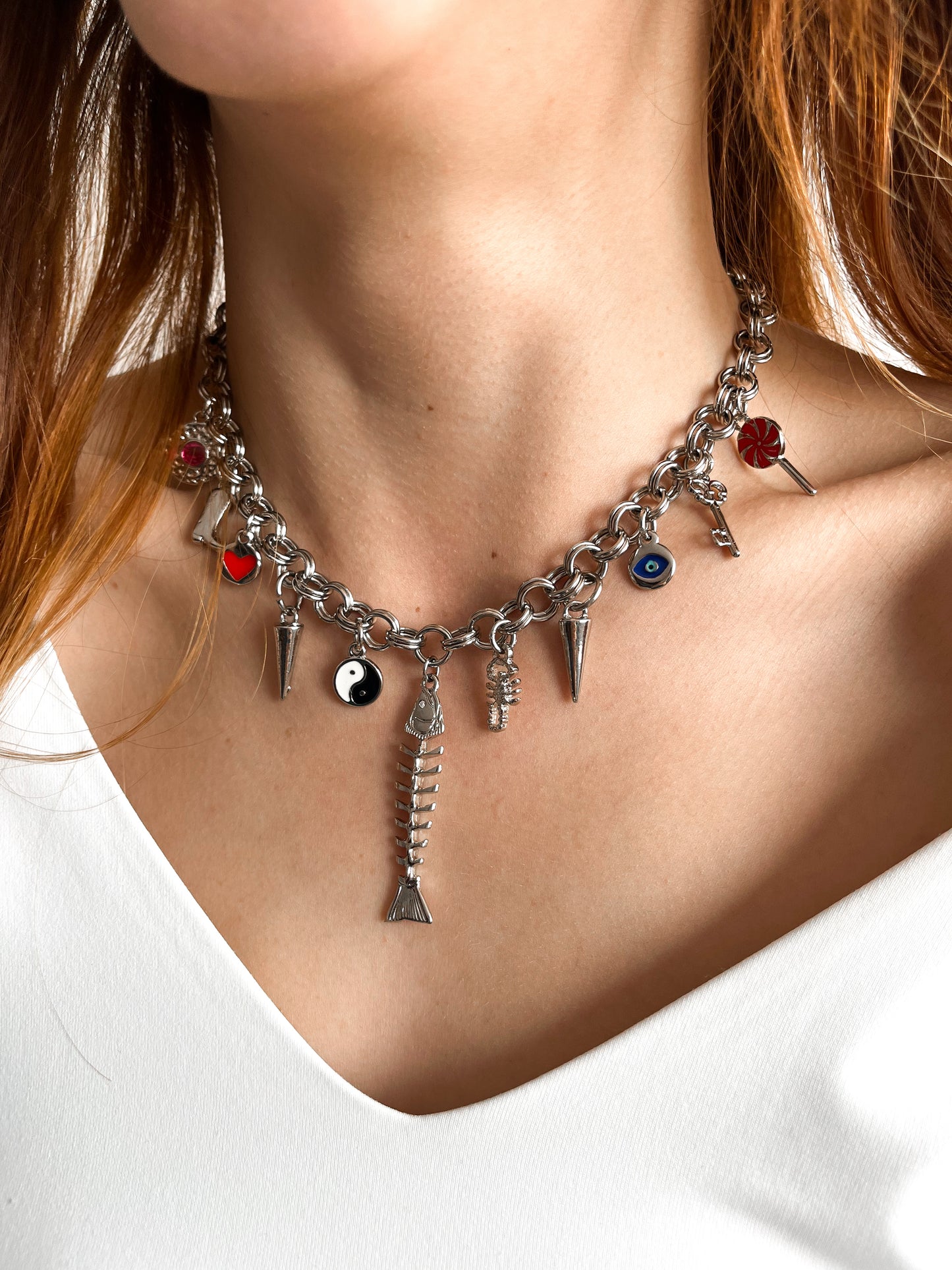 Collar de charms INTENSO colorido
