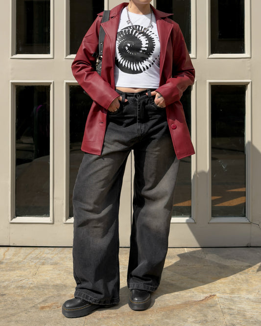 Gabardina Buffy cereza 🍒