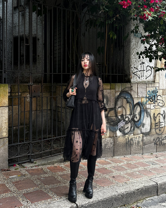 Vestido de malla stargirl✨
