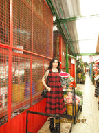 Vestido Tessa de cuadros R&N