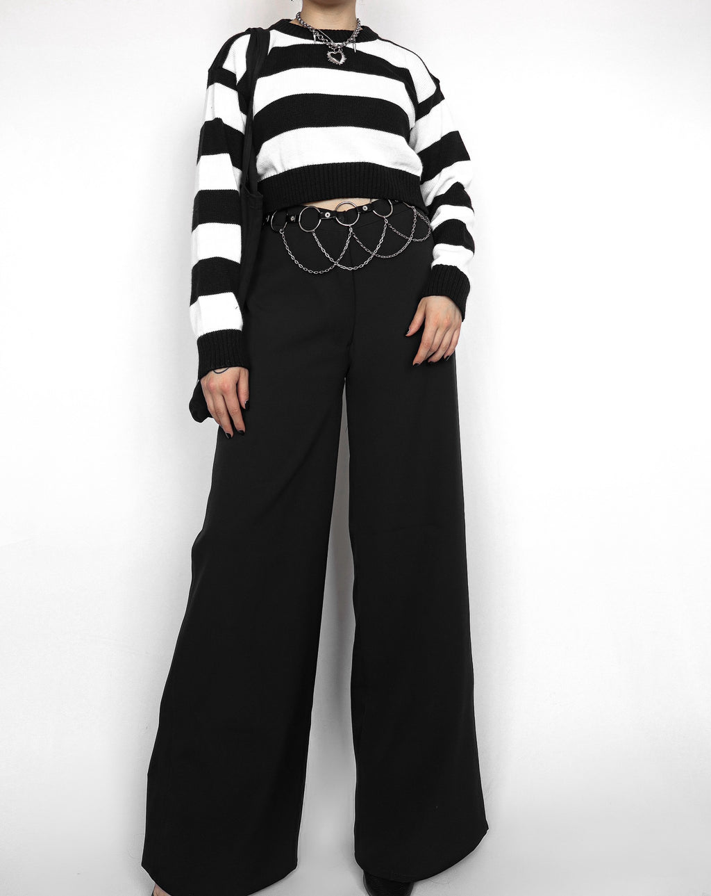 Saco Freddy Corto B&N