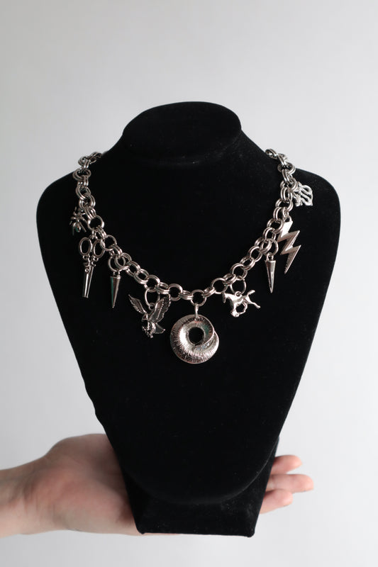 Collar de charms INTENSO silver