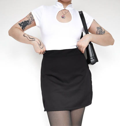 Body Qipao blanco