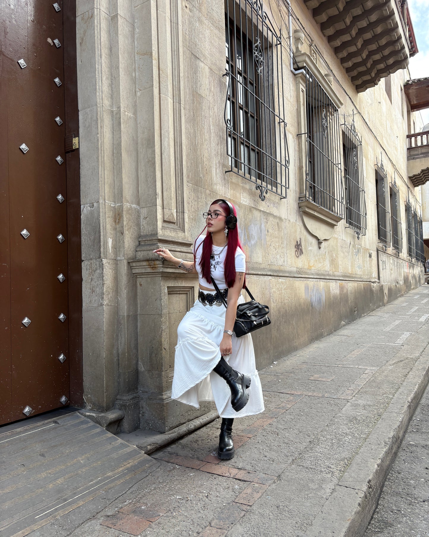 Falda Witchy ✨ blanca