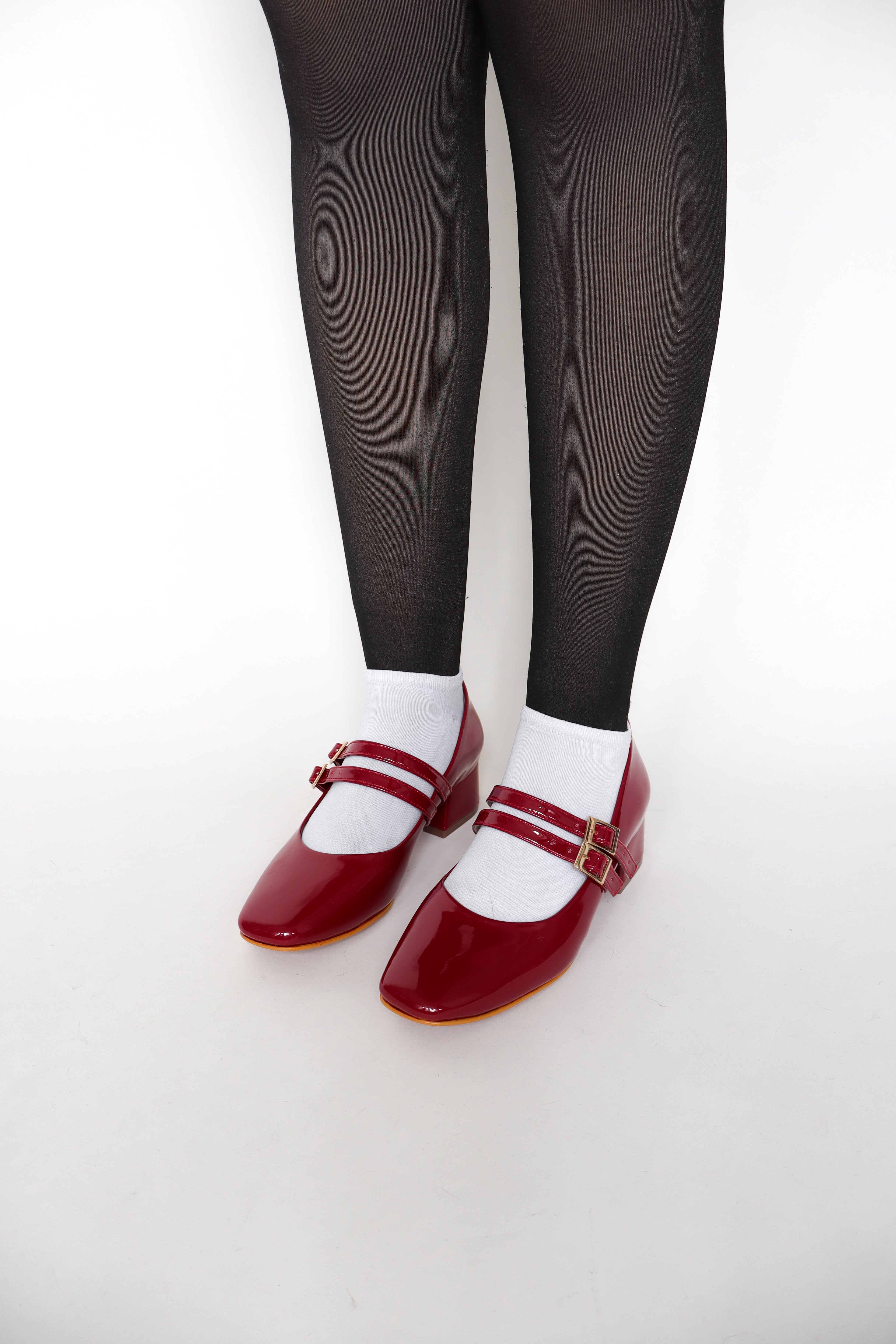 Zapatos Alexa Chung cereza