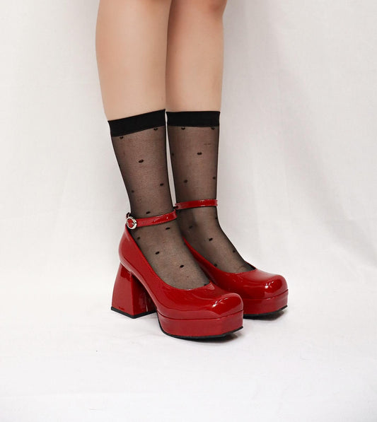 Zapatos Mary Jane cherry bomb