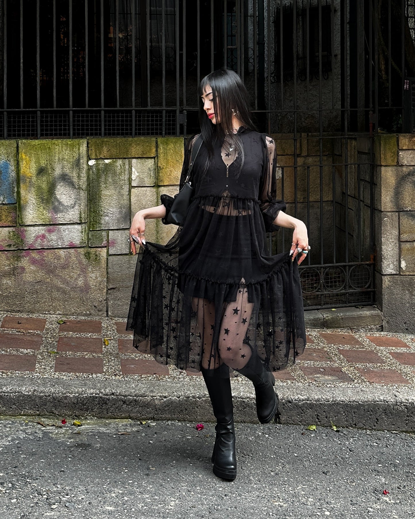 Vestido de malla stargirl✨