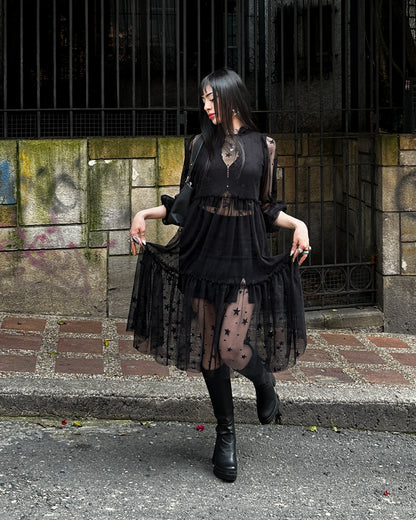 Vestido de malla stargirl✨