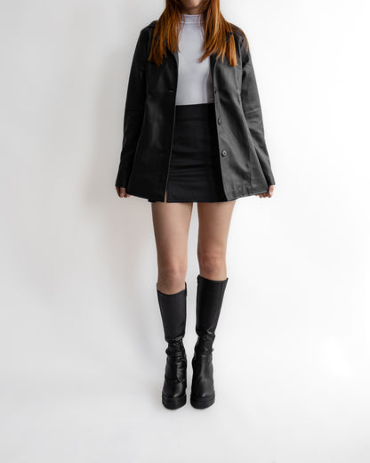 Gabardina Buffy negra