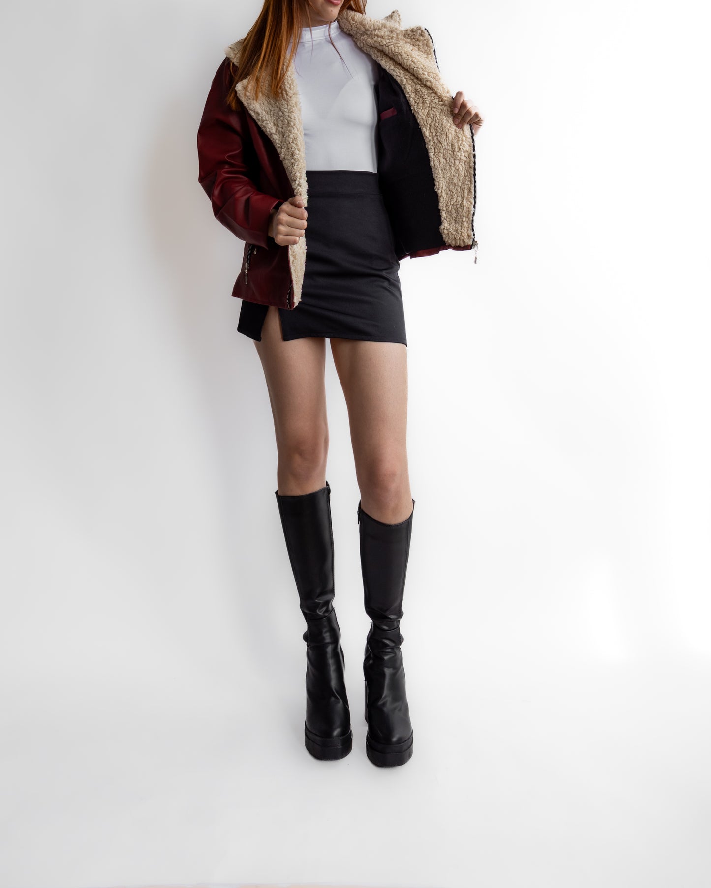 Chaquetón Arabella ★OVEJERA★ vino