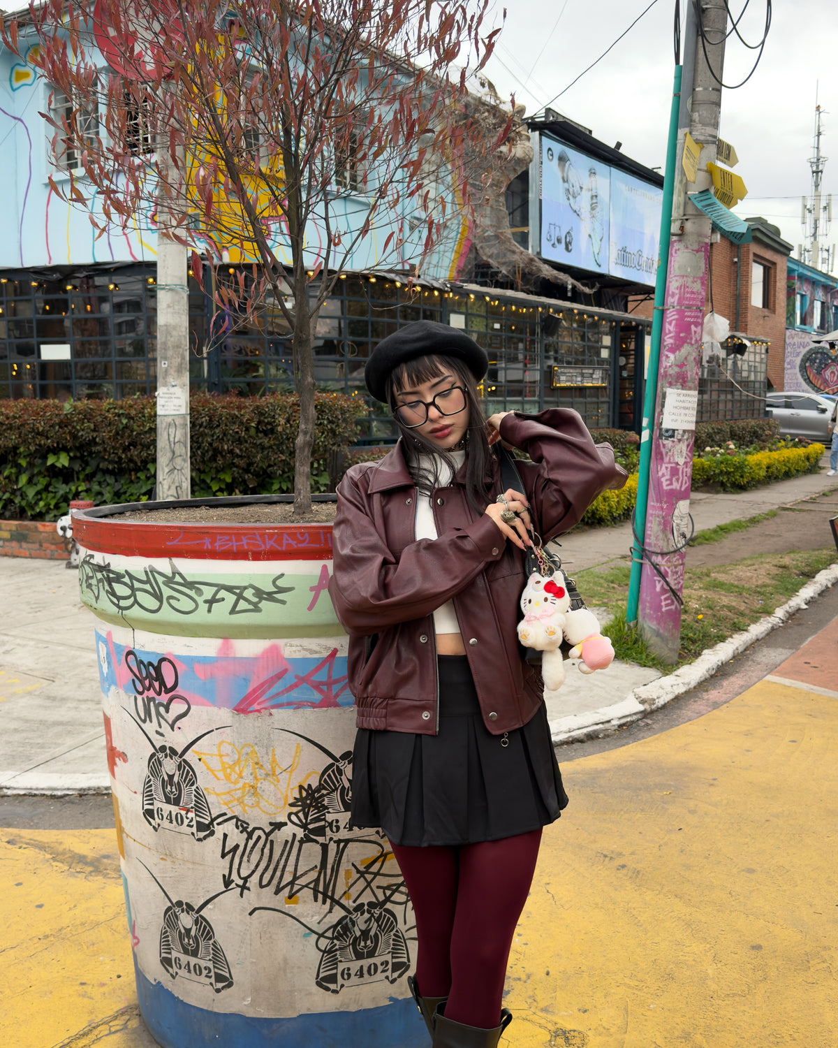 Chaqueta 'chike del centro'<𝟑 vino
