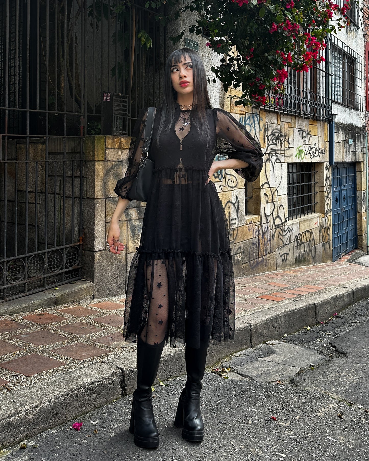 Vestido de malla stargirl✨