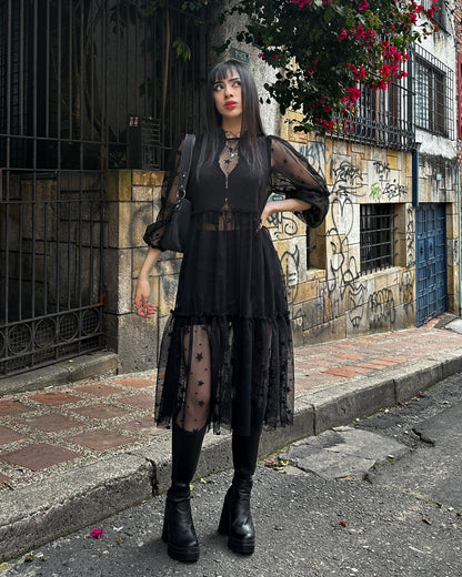 Vestido de malla stargirl✨